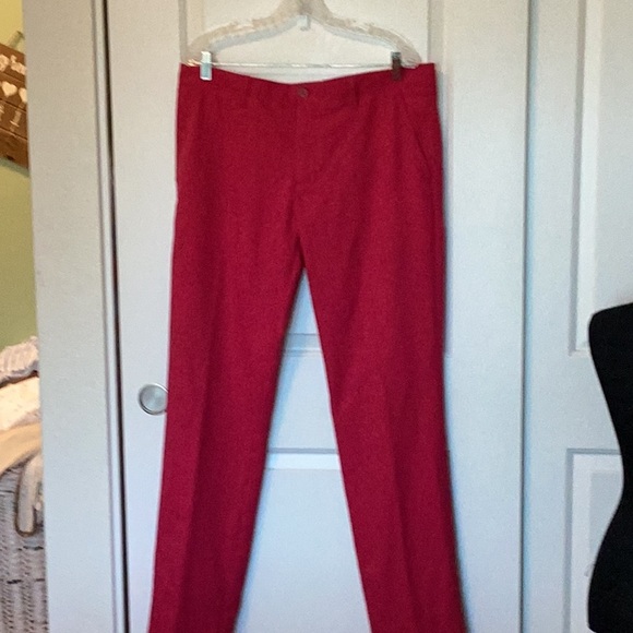 Hugo Boss Bold Hot Pink Golf  Pants 38” R - Picture 1 of 10